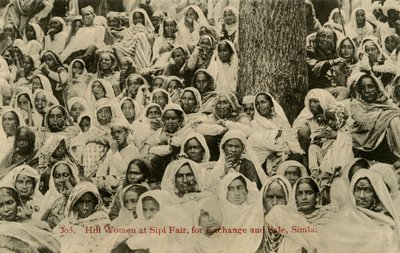 Femmes à la foire de Sipi 