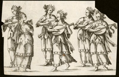 Femmes jouant du luth - Unbekannt