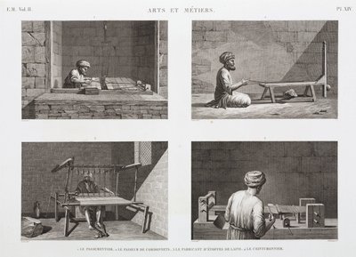 Laine & Drap, Tissage, Égypte, vers 1798 - Unbekannt