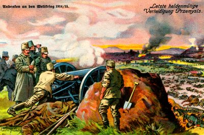 Première Guerre mondiale : défense austro-hongroise de Przemyśl - Unbekannter Künstler