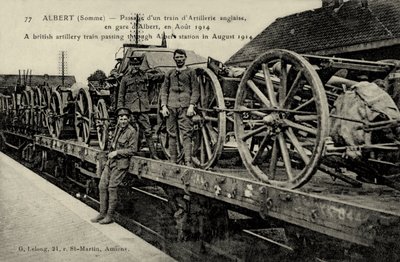 Première Guerre mondiale : train d