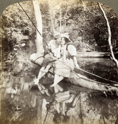 Un bateau de pêche - Underwood and Underwood