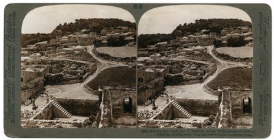 Ancienne ville royale de Samarie, où Philippe prêchait le Christ, vue vers l
