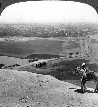 Assiout, la plus grande ville de Haute-Égypte, 1905 - Underwood and Underwood