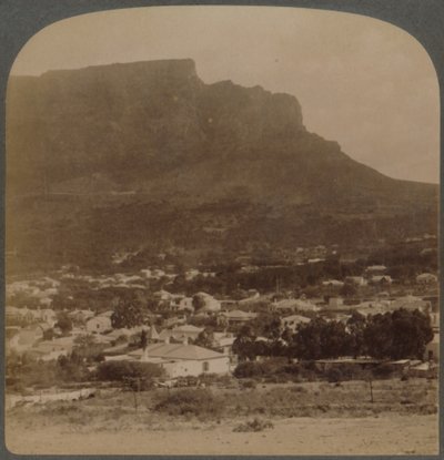 Le Cap et la Montagne de la Table, vue de l
