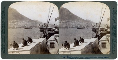 Hong Kong depuis le port, 1901 - Underwood and Underwood