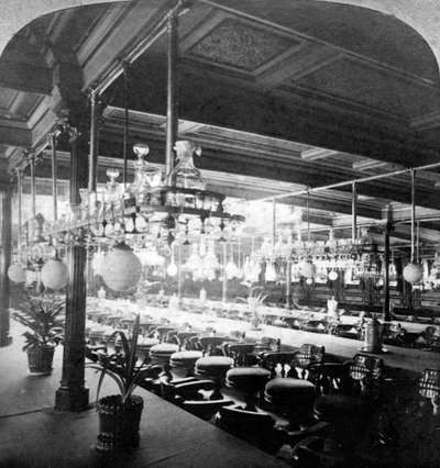 Intérieur du paquebot Alaska - Underwood and Underwood