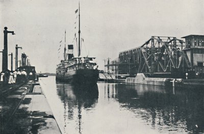 Ouverture du canal de Panama - Underwood and Underwood