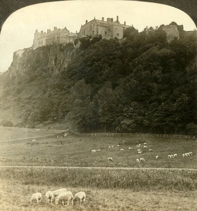 Château de Stirling, siège des anciens rois...Écosse, vers 1900 - Underwood and Underwood