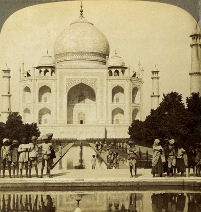 Taj Mahal, Agra, Uttar Pradesh, Inde - Underwood and Underwood