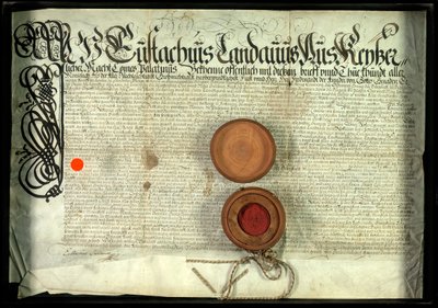 Brevet de noblesse autrichien - Unidentified