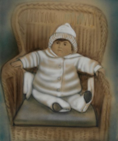 Enfant dans la chaise - Unidentified