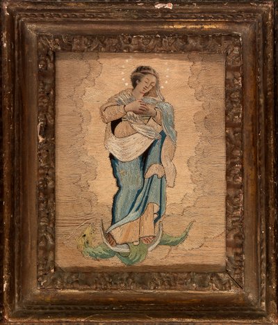 Collage Fabric Madonna - Unidentified