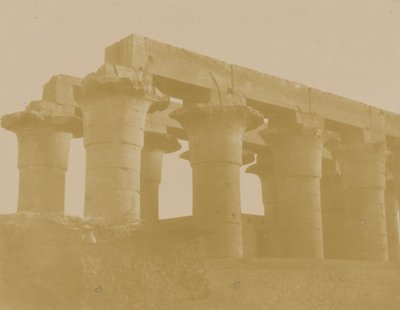 Colonnade, Louxor - Unidentified