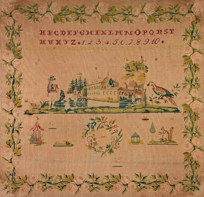 Broderie au point de croix - Unidentified