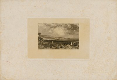 Paysage de la ville sur la baie - Unidentified