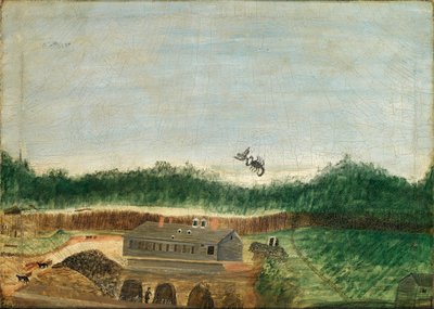 Paysage avec scorpion et oiseau - Unidentified