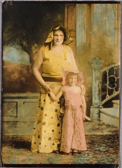 Mère et fille - Unidentified