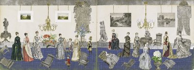 Sans titre (collage victorien) - Unidentified