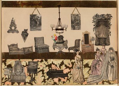 Sans titre (collage victorien) - Unidentified