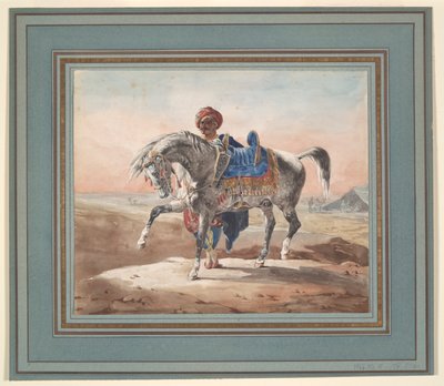 Arabe debout près d