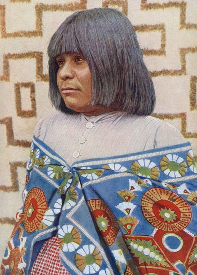 Arizona. Femme de la tribu Walapai en Arizona. 1920 - Unknown