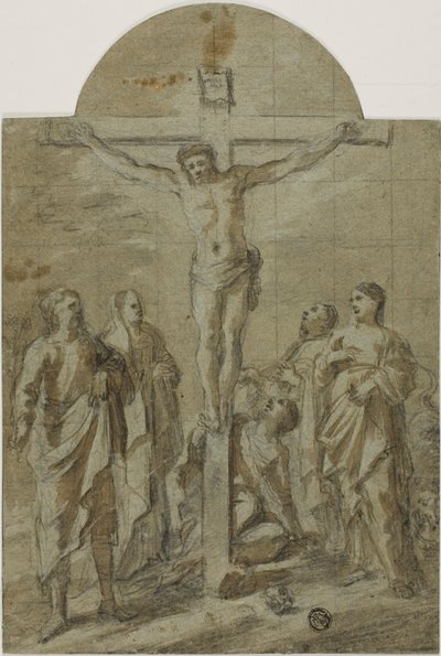 Crucifixion avec saints - Unknown
