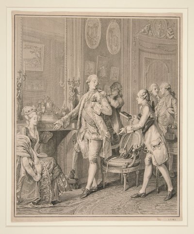 Scène de salon (Préparation pour une cérémonie) - Unknown