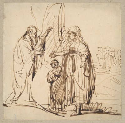 Élie et la veuve de Sarepta - Unknown