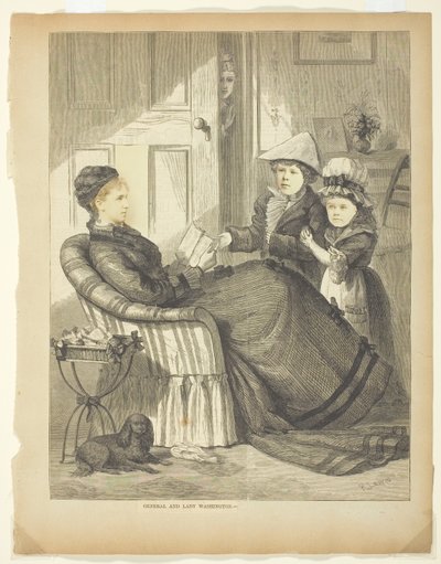 Général et Mme George Washington - Unknown