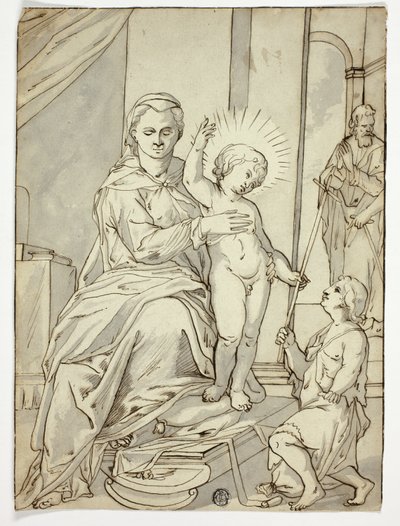 Sainte Famille avec l