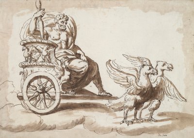 Jupiter dans un char tiré par des aigles - Unknown