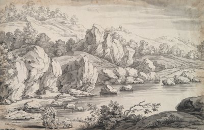 Paysage avec Tobie et l
