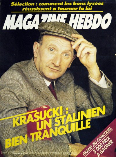 Magazine Hebdo : Krasucki - Unknown