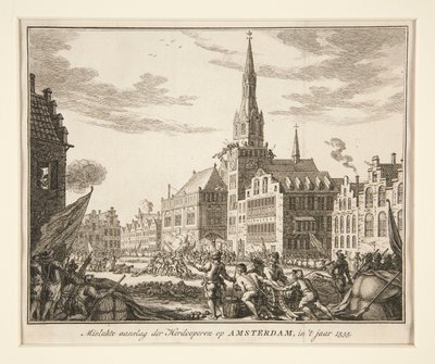 Attaque ratée des Anabaptistes sur Amsterdam - Unknown