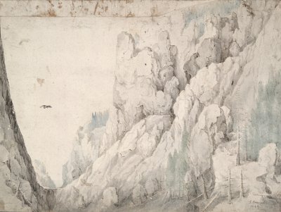 Paysage montagneux - Unknown