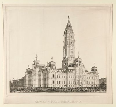 Nouvel hôtel de ville, Philadelphie - Unknown