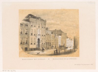 Ancien Ministère de la Guerre à La Haye - Unknown