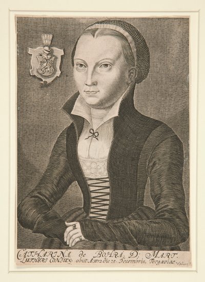 Portrait de Catharina de Bohra D: Mart - Unknown