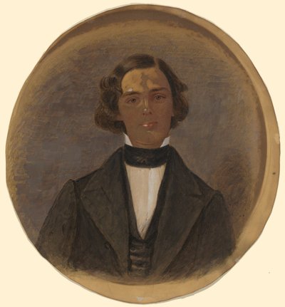 Portrait de John Pritkin Norton, M. A. 1846 (1822-1852) Professeur de chimie agricole, 1846-1852 - Unknown