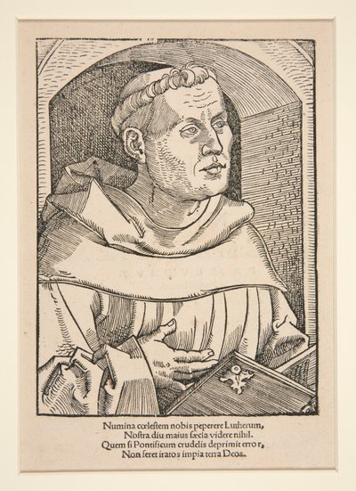 Portrait de Martin Luther - Unknown
