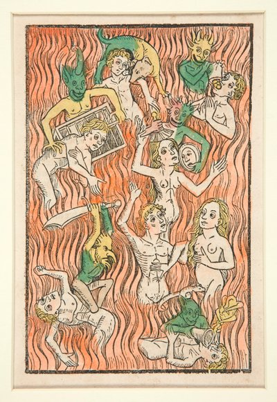 Purgatoire, illustration de Der Seelen-Wurzgarten - Unknown
