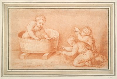 Putti faisant du vin - Unknown
