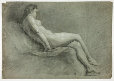 Nu féminin académique couché - Unknown