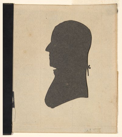 Silhouette - Gouverneur Trumbull (Frère du Colonel Trumbull) - Unknown