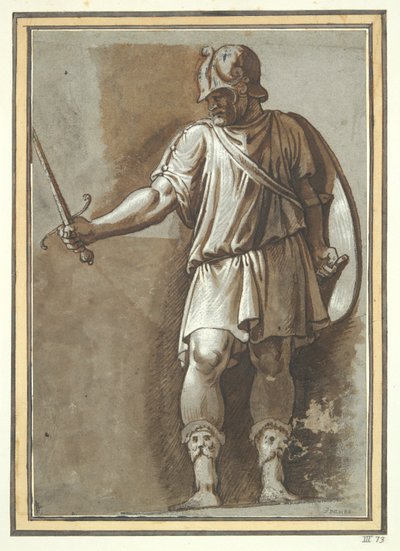 Guerrier debout, de Polidoro - Unknown