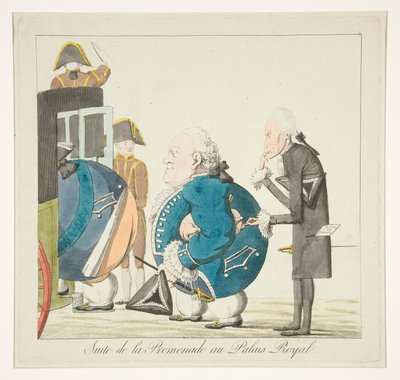 Suite de la Promenade au Palais-Royal - Unknown