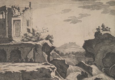 Temple à Tivoli - Unknown