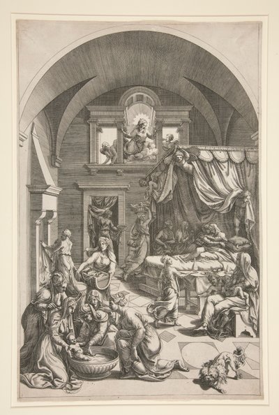 La naissance de Saint Jean-Baptiste - Unknown
