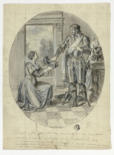 Le Chevalier Bayard refusant 2500 ducats - Unknown